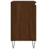 Badschrank Braun Eichen-Optik 58x33x60 cm Holzwerkstoff Produktbild-Vorschau 5