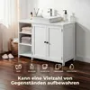 Meuble sous-lavabo ALIGHTUP avec 2 portes et 3 Voir les images du produit 7
