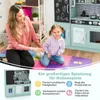 Dětská kuchyňka COSTWAY, dřevěná kuchyňka na hraní s Náhled obrázku produktu 8