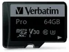 Verbatim PRO - Carte mémoire flash (adaptateur SD inclus) - Voir les images du produit 4