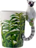 Kubek ceramiczny Lemur - jungla Podgląd zdjęcia produktu 1