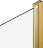 BELIANI Badewannenaufsatz Gold Sicherheitsglas u. Produktbild-Vorschau 4