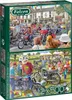 Falcon de Luxe Die Motorradshow 2 -Pack -Puzzle - 500 Stück Produktbild-Vorschau 1