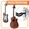 Gitarren Wandhalter für 2 Gitarren aus Stahl mit drehbarem Produktbild-Vorschau 5