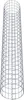 Gabionensäule rund 32 cm Durchmesser, 230 cm Höhe, Produktbild-Vorschau 5