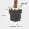 HOMESCAPES Umělá rostlina růžový růžový strom 90 cm vysoký Náhled obrázku produktu 3