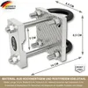 Supporto per ombrellone in acciaio inox per ringhiere di Anteprima dell’immagine prodotto 3
