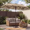 COSTWAY, parasol dwustronny, 300x150 cm, parasol składany, Podgląd zdjęcia produktu 2