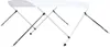vidaXL 2-Bow Bimini Top White 180x130x110 cm Náhľad obrázku produktu 1