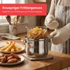 Fritéza s objemom 3,5 l z nehrdzavejúcej ocele s košíkom na Náhľad obrázku produktu 7