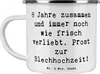 Mr. & Mrs. Panda Teetasse Spruch 8. Hochzeitstag Produktbild-Vorschau 1