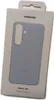 A light blue Samsung Galaxy S25 silicone case is shown inside its packaging. Náhľad obrázku produktu