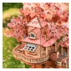 puzzle 3D, Casa sull'albero di Sakura, Rolife, 535 pezzi Anteprima dell’immagine prodotto 4