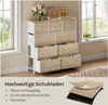 WOLTU Kommode mit 10 Schubladen aus Stoff, Sideboard, Produktbild-Vorschau 5