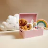 Creative Deco Roze Grote Houten Doos Opbergdoos, 30 x 20 x Productafbeelding-voorbeeld 2