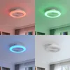 Ventilatore da soffitto a LED Lindby Vedin, bianco, DC, Ø Anteprima dell’immagine prodotto 4