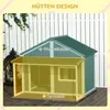 Hundehütte Outdoor-Hundehütte, inkl. Veranda, Produktbild-Vorschau 4