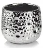 Vaso da fiori in Vetroceramica, coprivaso, finitura argento Anteprima dell’immagine prodotto 1
