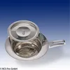 Lavello in acciaio inox con coperchio e maniglia 1 pz Anteprima dell’immagine prodotto 1