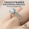 Silikon Ringgrößen-Anpasser 8er-Set unsichtbar für Ringe Produktbild-Vorschau 2