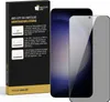A product box and a smartphone screen protector. Produktbild-Vorschau
