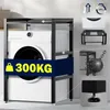 DELUKE® Stapelgestell für Wäschetrockner auf Waschmaschine Produktbild-Vorschau 4