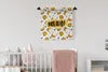 MuchoWow® Wandteppich Wandbehang Gelb - Schwarz - Sommer Produktbild-Vorschau 1