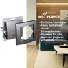 Schalter McPower ''Flair'', 250V/10A, UP, anthrazit mit Produktbild-Vorschau 4