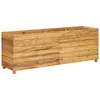 vidaXL Lit surélevé 150x40x55 cm teck vieux bois et acier Voir les images du produit 18