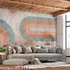 Vlies Fototapete - Three Suns 350x256 cm Abstrakt Produktbild-Vorschau 2