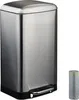 Relaxdays Mülleimer Küche, 30 L, Fingerabdruckschutz, Produktbild-Vorschau 1