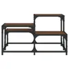 vidaXL Konferenční stolek hnědý dubový vzhled 68x68x40 cm Náhled obrázku produktu 5