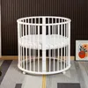 Buxibo – Babybox – Runde Spielkiste aus Holz – Laufstall – Produktbild-Vorschau 2