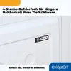 Exquisit Gefriertruhe, Kombigerät, Tiefkühltruhe, 98 Liter, Produktbild-Vorschau 8
