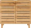 A front view of a wooden cabinet with multiple drawers. Podgląd zdjęcia produktu