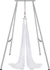 VEVOR Aerial Yoga Hängematte mit Yogarahmen 6 x 2,6 m, Weiß Produktbild-Vorschau 1