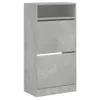 Botník betonový šedý 60x34x116 cm materiál na bázi dřeva Náhled obrázku produktu 3