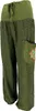 Weite Pluderhose mit Breitem Bund, Mandalastickerei - Produktbild-Vorschau 3