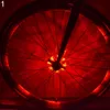 LED Magic Front Tail Speichenrad Warnleuchte Fahrrad Produktbild-Vorschau 6