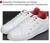Weiße Sneaker Damen Herren Turnschuhe Sportschuhe modisch Produktbild-Vorschau 5