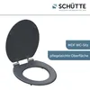 Sedile per WC SCHÜTTE in MDF SPIRIT GREY, coperchio del WC Anteprima dell’immagine prodotto 4