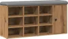 Schuhbank Artisan-Eiche 102x32x50 cm Holzwerkstoff Produktbild-Vorschau 1