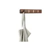 UMBRA FLIP 8 HOOK Garderobenleiste Garderobe Haken Wallnuss Produktbild-Vorschau 7