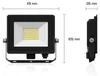 Ledvion 2er set ECO LED Strahler Außen 20W wasserdicht IP65 Produktbild-Vorschau 8