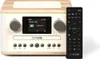 A Pure Classic C-D4 radio and its remote control are shown against a white background. Voir les images du produit