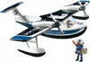 A toy police seaplane with a pilot figure. Produktbild-Vorschau