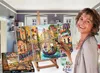 Noris Spiele Painting by Numbers - Venezia - La città nella Anteprima dell’immagine prodotto 11