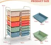 Vozík s 15 stohovatelnými zásuvkami, úložný vozík, Náhled obrázku produktu 6