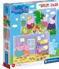 Clementoni - Ukadanka Peppa Pig 2x20 elementw - Oryginalny Podgląd zdjęcia produktu 4