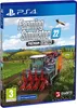 The image shows the front cover of a PlayStation 4 game case for Farming Simulator 22 - Premium Edition. Podgląd zdjęcia produktu